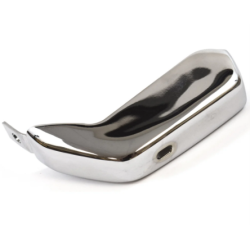 81-87 Regal Rear Bumper Guard Bumperettes - Chrome Passenger Side